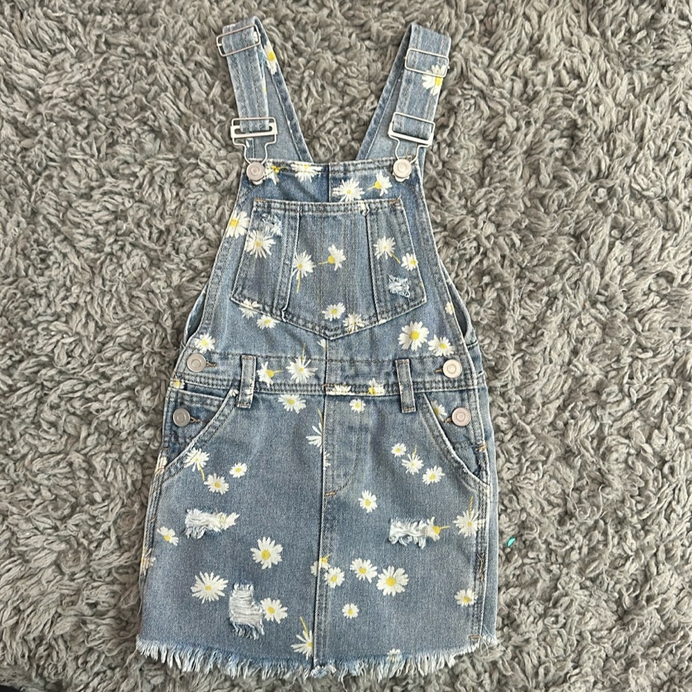 Chelsea & violet Jean overall dress